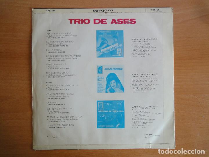 Discos de vinilo: LP Vinilo Trio de Ases (Vergara, 1966) - Foto 2