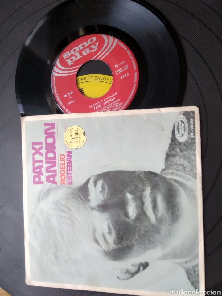 Discos de vinilo: VINILO SINGLE PATXI ANDI&Oacute;N 1969 ROGELIO ESTEBAN - Foto 1