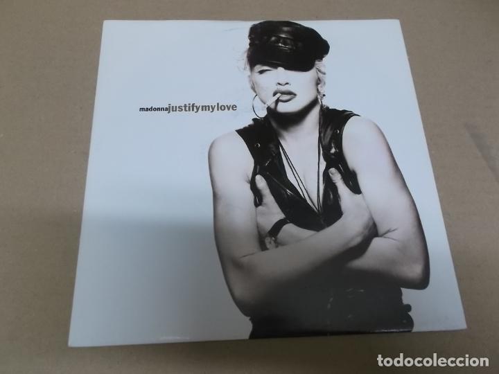 Discos de vinilo: MADONNA (SINGLE) JUSTIFY MY LOVE A&Ntilde;O 1990 - Foto 1