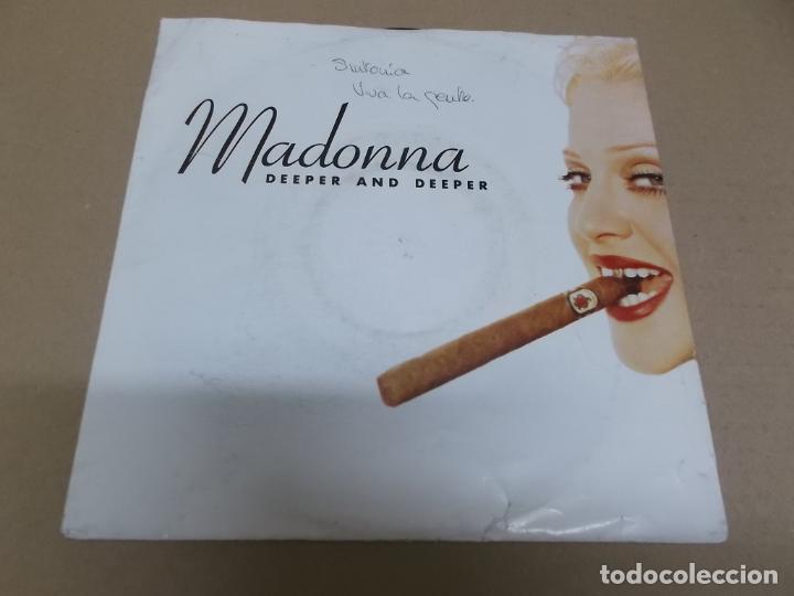 Discos de vinilo: MADONNA (SINGLE) DEEPER AND DEEPER A&Ntilde;O 1992 - Foto 1