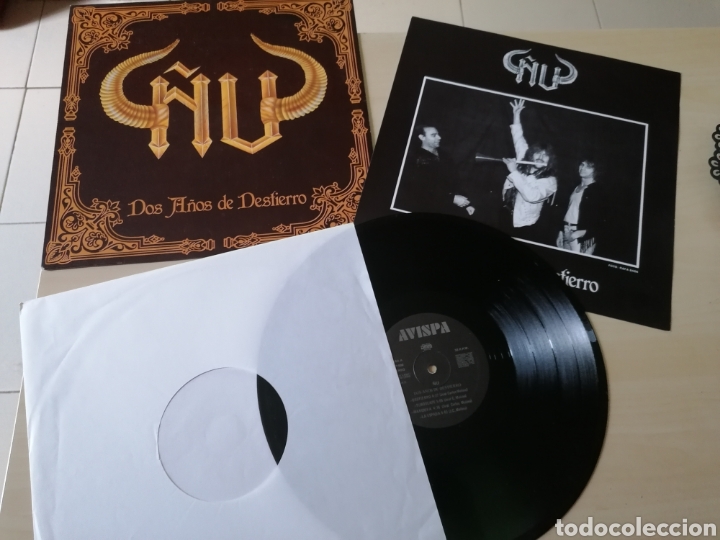 Discos de vinilo: &Ntilde;U - DOS A&Ntilde;OS DE DESTIERRO - Foto 1