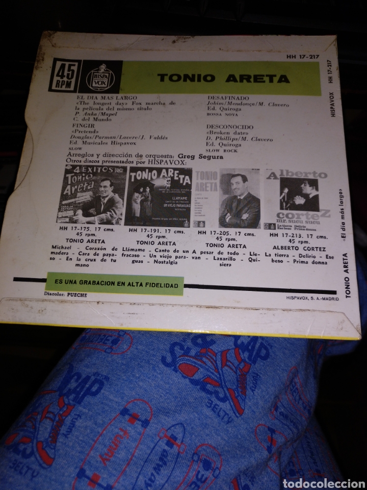 Discos de vinilo: Tonio Areta - Foto 2