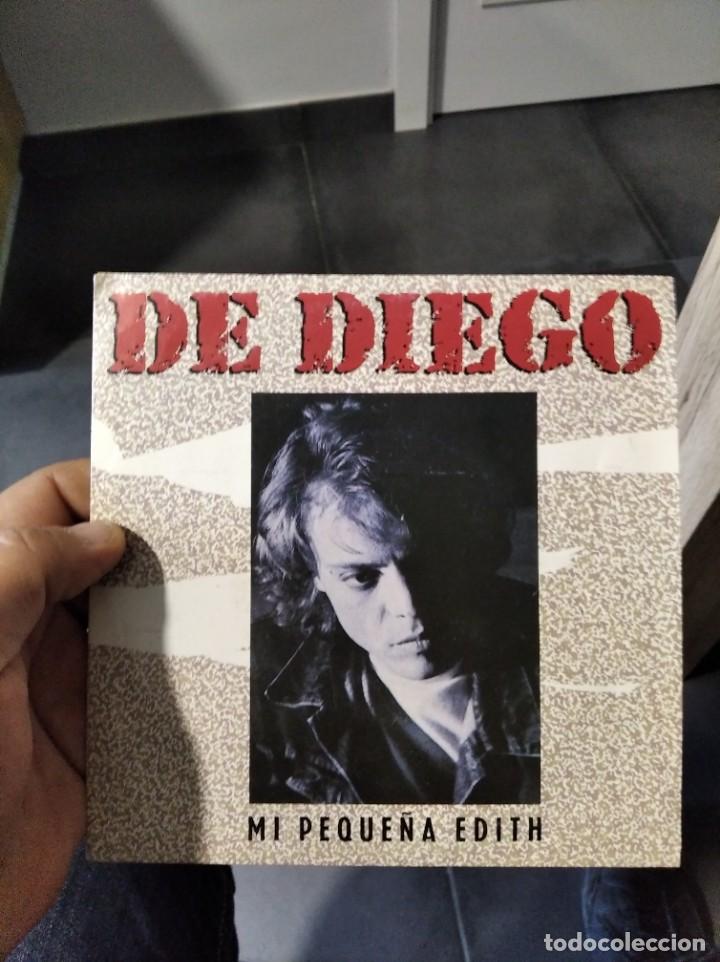 Discos de vinilo: SINGLE DE DIEGO MI PEQUE&Ntilde;A EDITH VG++ - Foto 1