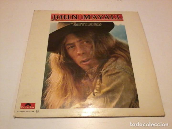 Discos de vinilo: John Mayall LP Empty Rooms Esp.1977 insert letras - Foto 1