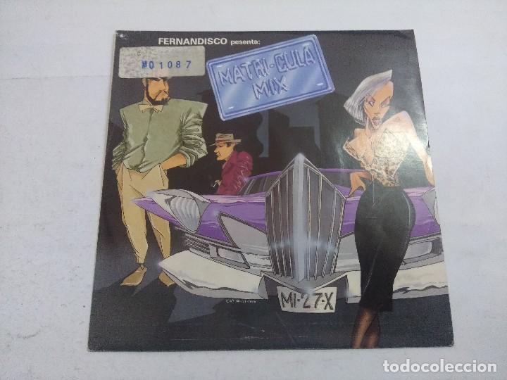 Discos de vinilo: FERNANDISCO/MATRI-CULA MIX/SINGLE PROMOCIONAL. - Foto 1