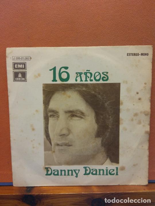 Discos de vinilo: 16 A&Ntilde;OS. DANNY DANIEL - Foto 1