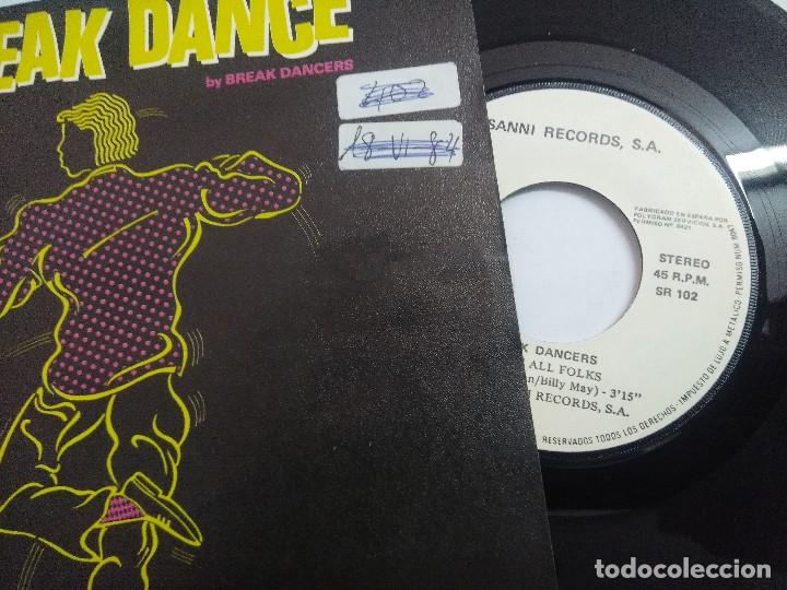 Discos de vinilo: BREAK DANCE/THATS ALL FOLKS/SINGLE PROMOCIONAL. - Foto 2