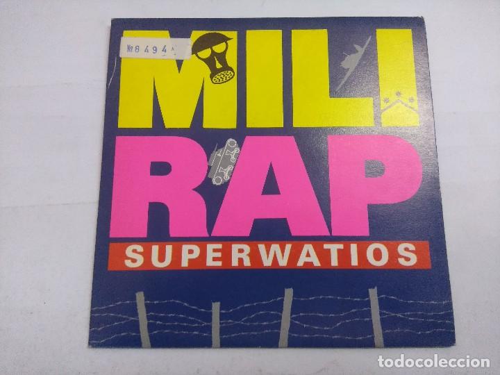 Discos de vinilo: MILI RAP/SUPERWATIOS/SINGLE. - Foto 1