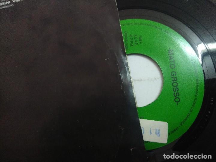 Discos de vinilo: MATO GROSSO/THUNDER/SINGLE PROMOCIONAL. - Foto 2