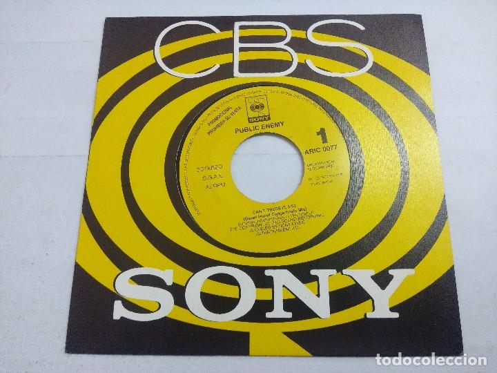 Discos de vinilo: PUBLIC ENEMY/CANT TRUSS IT/SINGLE PROMOCIONAL. - Foto 1
