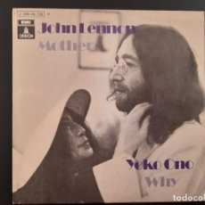 Discos de vinilo: SINGLE MOTHER JOHN LENNON BEATLES EMI ESPAÑA . 1971. Lote 262218225
