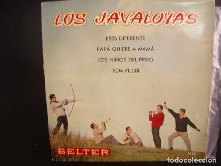 Discos de vinilo: LOS JAVALOYAS- EP. PORTADA. - Foto 1