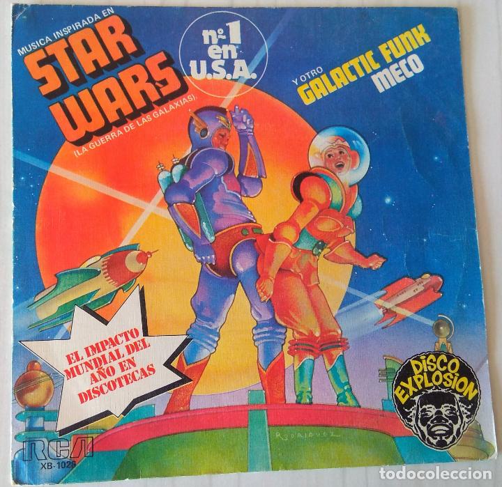 Discos de vinilo: MECO - STAR WARS THEME RCA VICTOR- 1977 - Foto 1