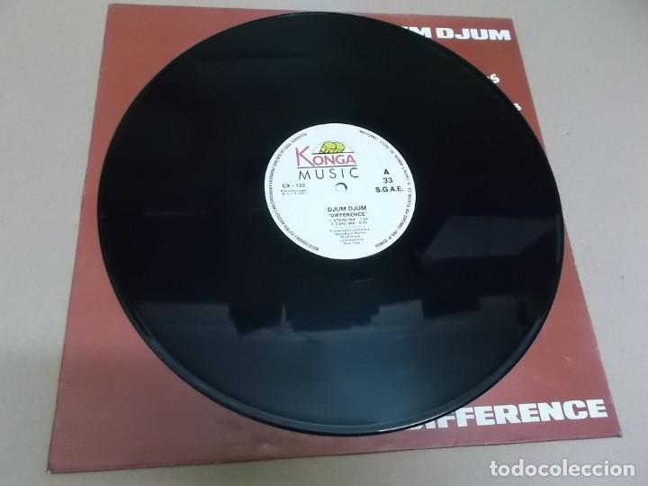 Discos de vinilo: DJUM DJUM (MX) DIFFERENCE +3 TRACKS A&Ntilde;O 1991 - Foto 2