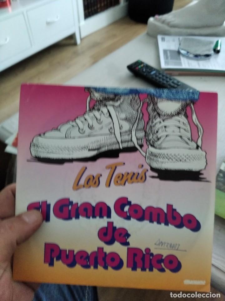 Discos de vinilo: SINGLE EL GRAN COMBO DE PUERTO RICO los tenis VG++ - Foto 1