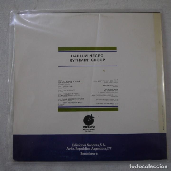 Discos de vinilo: HARLEM NEGRO - RYTHMIN GROUP - LP 1970 - Foto 2