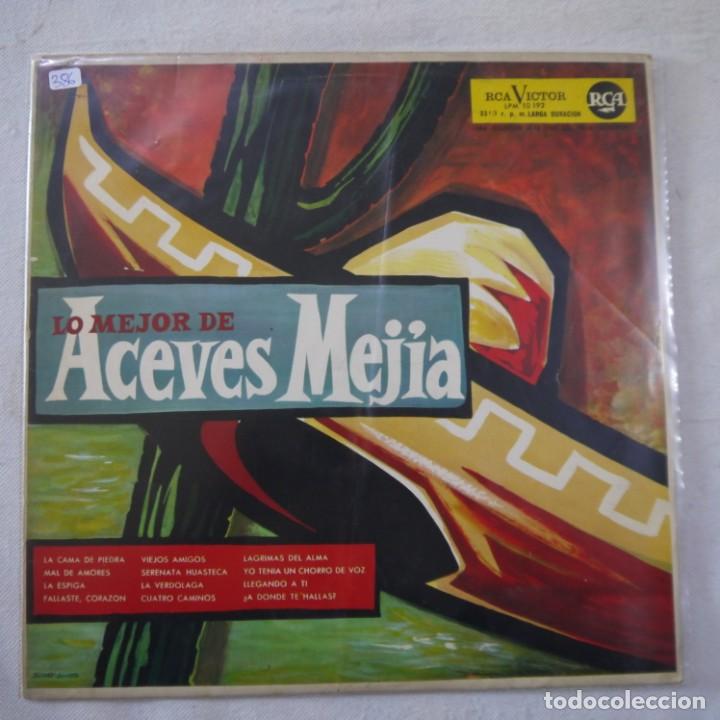 Discos de vinilo: LO MEJOR DE ACEVES MEJIA - LP 1962