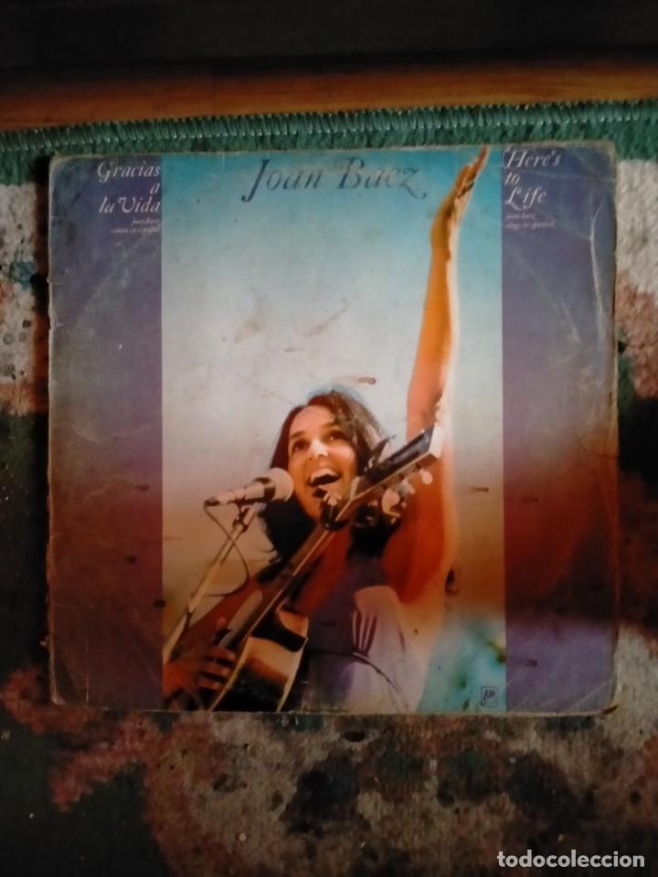 Discos de vinilo: LP VINILO JOAN BAEZ GRACIAS A LA VIDA - Foto 1