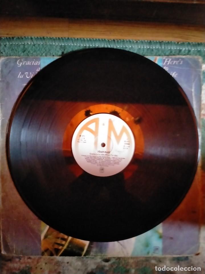 Discos de vinilo: LP VINILO JOAN BAEZ GRACIAS A LA VIDA - Foto 2