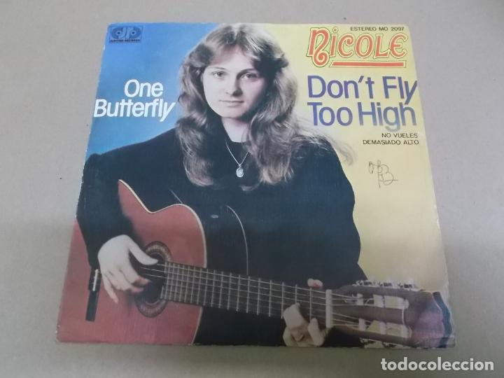 Vinyl-Schallplatten: NICOLE HOHLOCH (SINGLE) DON&rsquo;T FLY TOO HIGH A&Ntilde;O 1981 &ndash; PROMOCIONAL