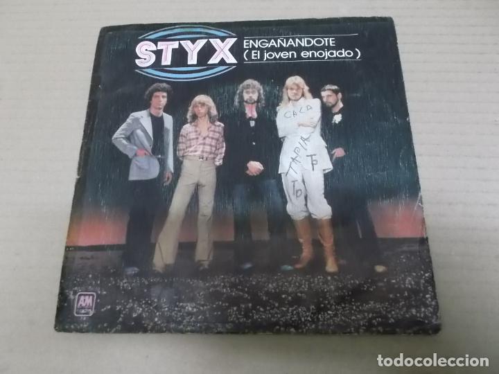 Discos de vinilo: STYX (SINGLE) FOOLING YOURSELF A&Ntilde;O 1978 - Foto 1
