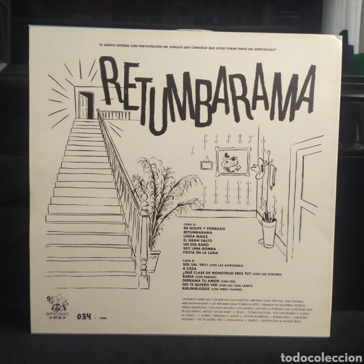 Discos de vinilo: Los Ginkas - Retumbarama 2010 - Foto 2