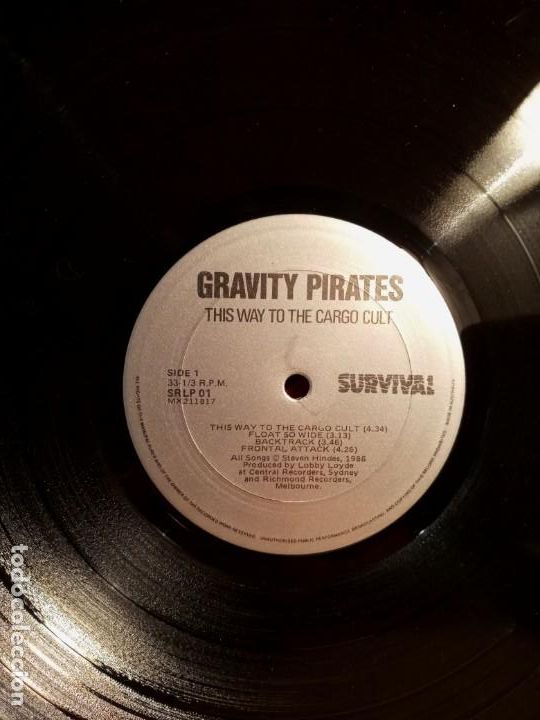 Discos de vinilo: GRAVITY PIRATES - THIS WAY TO THE . - Foto 3