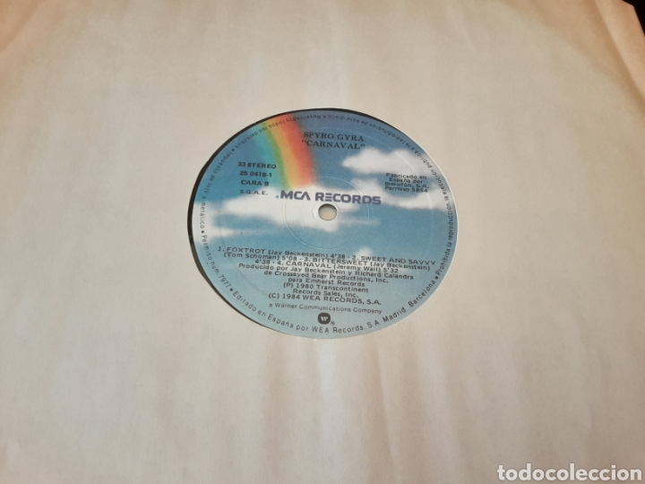 Discos de vinilo: Spyro Gyra. Carnaval - Foto 5