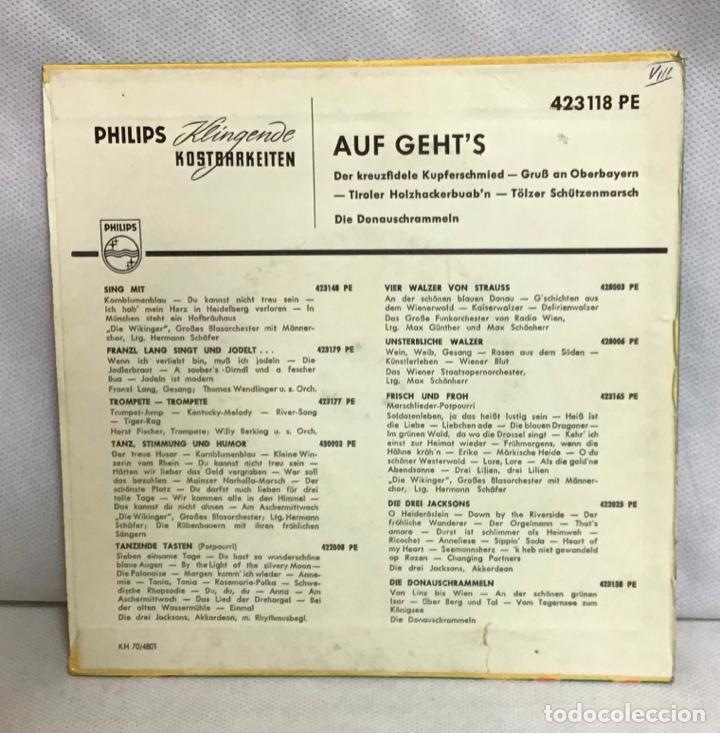 Discos de vinilo: A&Ugrave;F GEHT&rsquo;S, DISCO - Foto 2