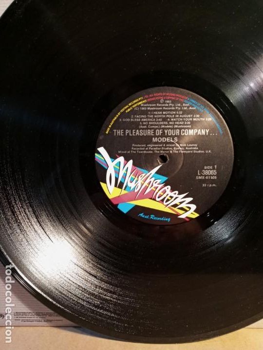 Discos de vinilo: MODELS - THE PLEASURE OF YOUR. - Foto 4
