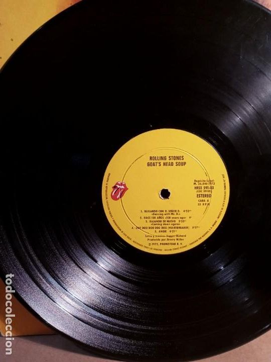 Discos de vinilo: THE ROLLING STONES - GOATS HEAD SOUP . - Foto 4