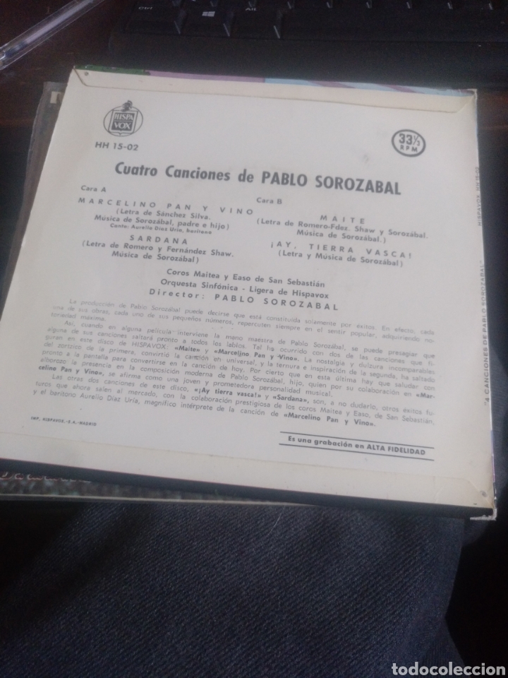 Discos de vinilo: Pablo Sorozabal - Foto 2