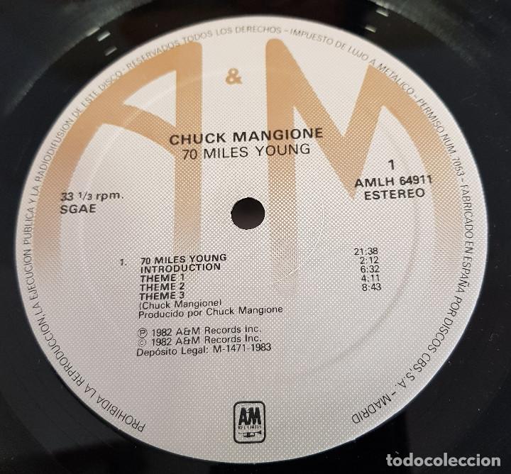 Discos de vinilo: CHUCK MANGIONE / 740 MILLES YOUNG - Foto 2