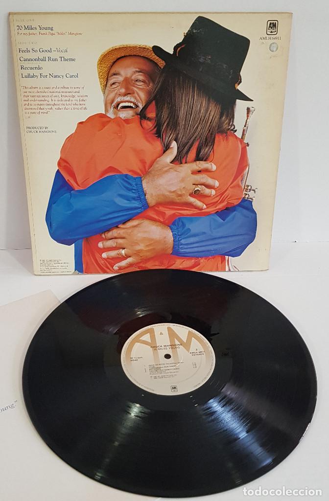 Discos de vinilo: CHUCK MANGIONE / 740 MILLES YOUNG - Foto 3
