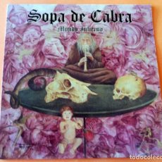 Discos de vinilo: DISCO LP - SOPA DE CABRA - MUNDO INFÍERNO - ENCARTE CON LETRAS - SALSETA DISCOS - 1992. Lote 262456950