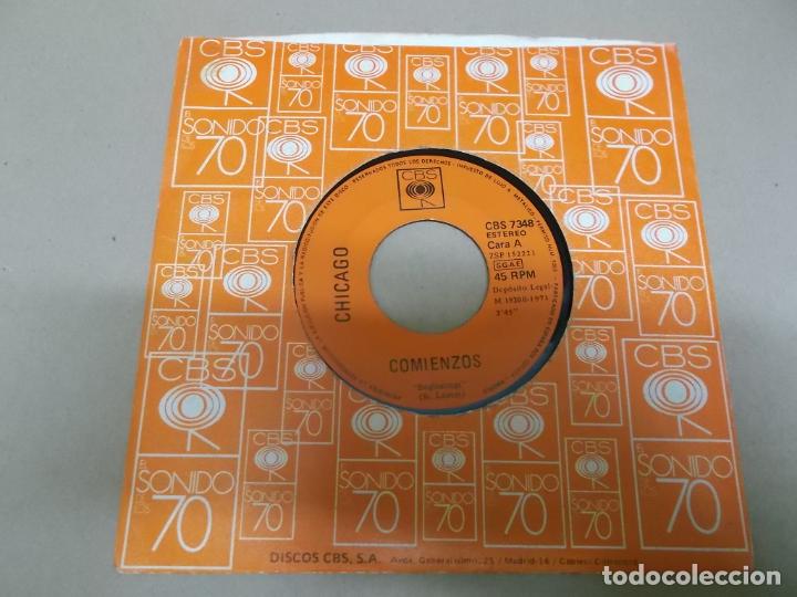 Discos de vinilo: CHICAGO (SINGLE) BEGINNINGS A&Ntilde;O 1971 - Foto 1