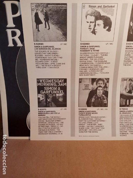 Discos de vinilo: SIMON AND GARFUNKEL - COLLECTION . - Foto 2
