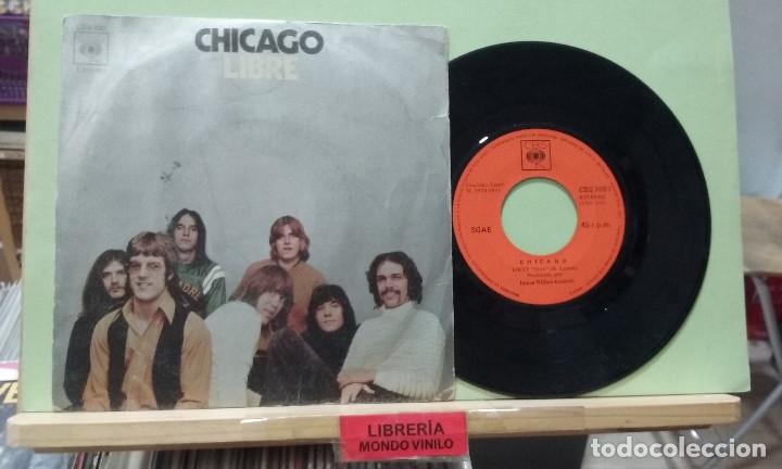 Discos de vinilo: Chicago. Libre / Pais libre. CBS 1971, ref. CBS 7061 - Single - Foto 1