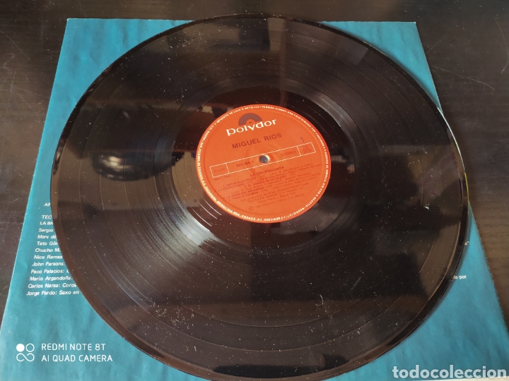 Discos de vinilo: Miguel R&iacute;os. La encrucijada. - Foto 7