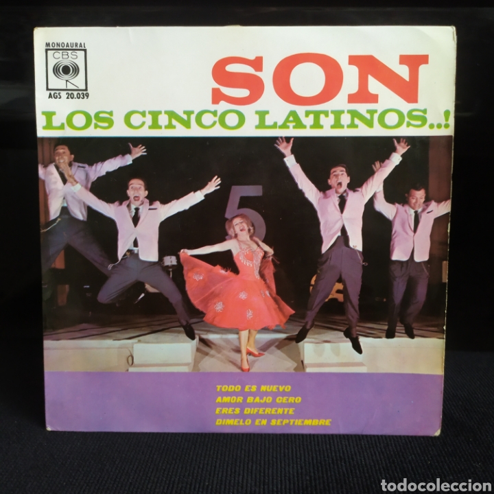 Discos de vinilo: Son Los Cinco Latinos...! 1963 - Foto 1
