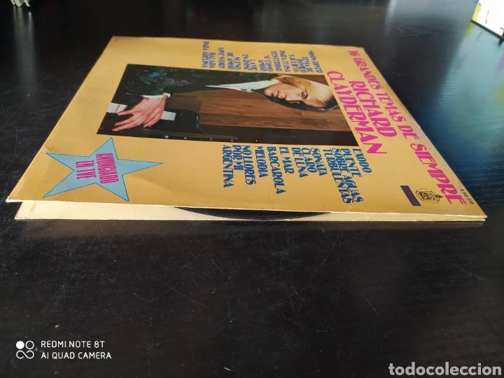 Discos de vinilo: Richard Clayderman. 16 Grandes temas de siempre. - Foto 4
