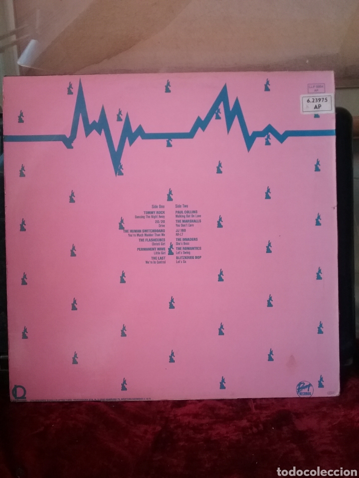 Discos de vinilo: WAVES 1979 BOMP! Records - Foto 2