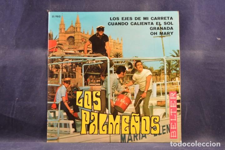 Discos de vinilo: LOS PALME&Ntilde;OS - LOS EJES DE MI CARRETA + 3 - EP - Foto 1