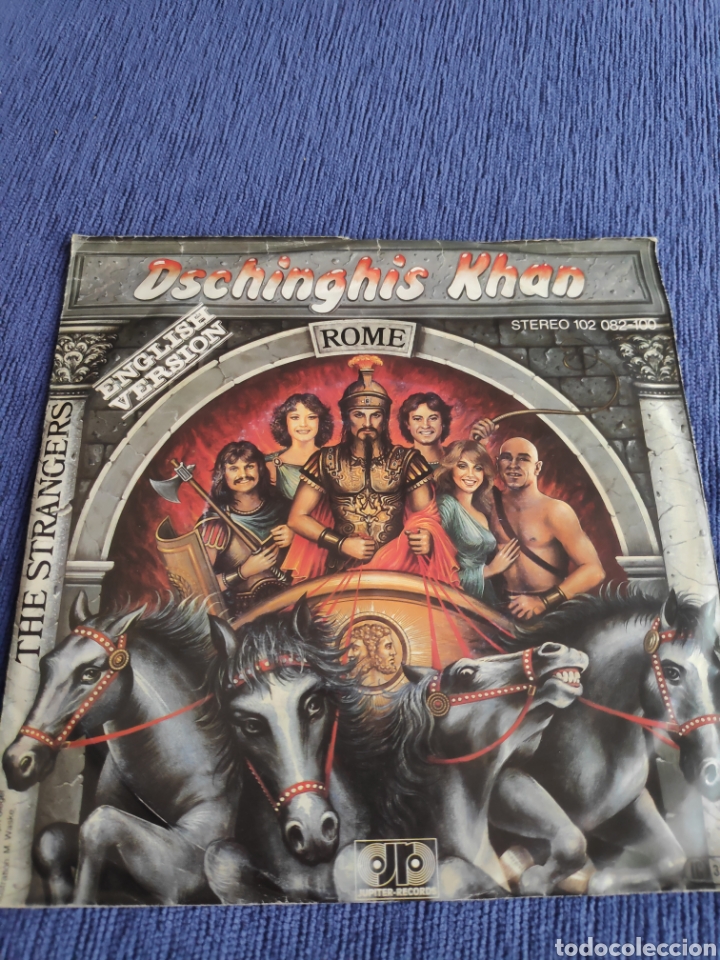 Discos de vinilo: Single vinilo - Dschinghis khan - Rome ( Version en ingl&eacute;s ) - Foto 2