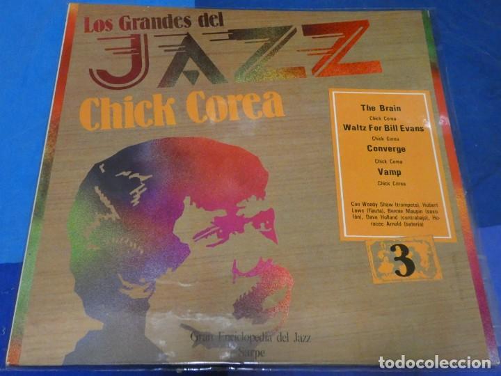 Discos de vinilo: LP LOS GRANDES DEL JAZZ 3 CHICK COREA BUEN ESTADO - Foto 1