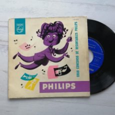 Disques de vinyle: ANDRÉ POPP ‎– LA MELODÍA VIAJERA, UNA FANTASÍA MUSICAL EN PAPEL SINGLE PROMO 1963 INFANTIL. Lote 262595545