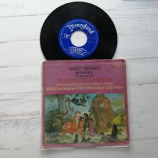 Discos de vinilo: VARIOUS ‎– WALT DISNEY PRESENTA EL CUENTO DE EL LIBRO DE LA SELVA SINGLE 1968 INFANTIL. Lote 262596275