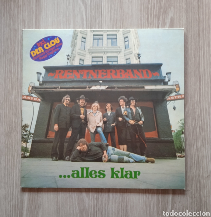 Discos de vinilo: Rentnerband &lrm;&ndash; ...Alles Klar, Reprise Records &lrm;&ndash; REP 44 265, 1974. Germany.