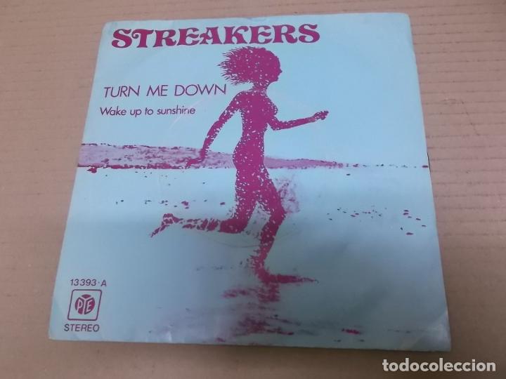 Discos de vinilo: STREAKERS (SINGLE) TURN ME DOWN A&Ntilde;O 1974 - Foto 1
