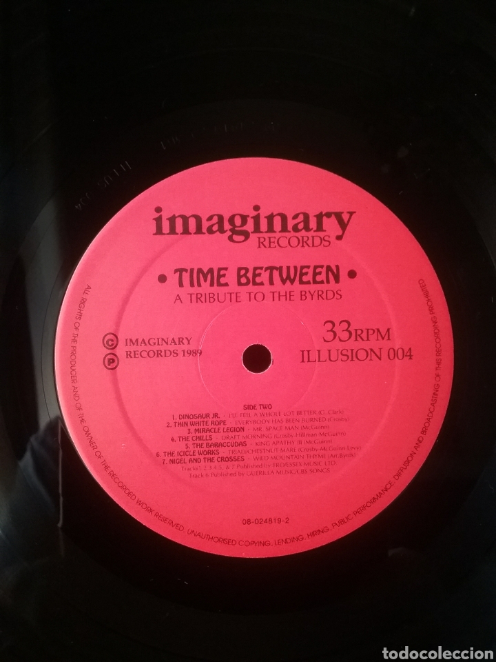Discos de vinilo: TIME BETWEEN 1989 Tribute to Byrds IMAGINARY RECORDS - Foto 4